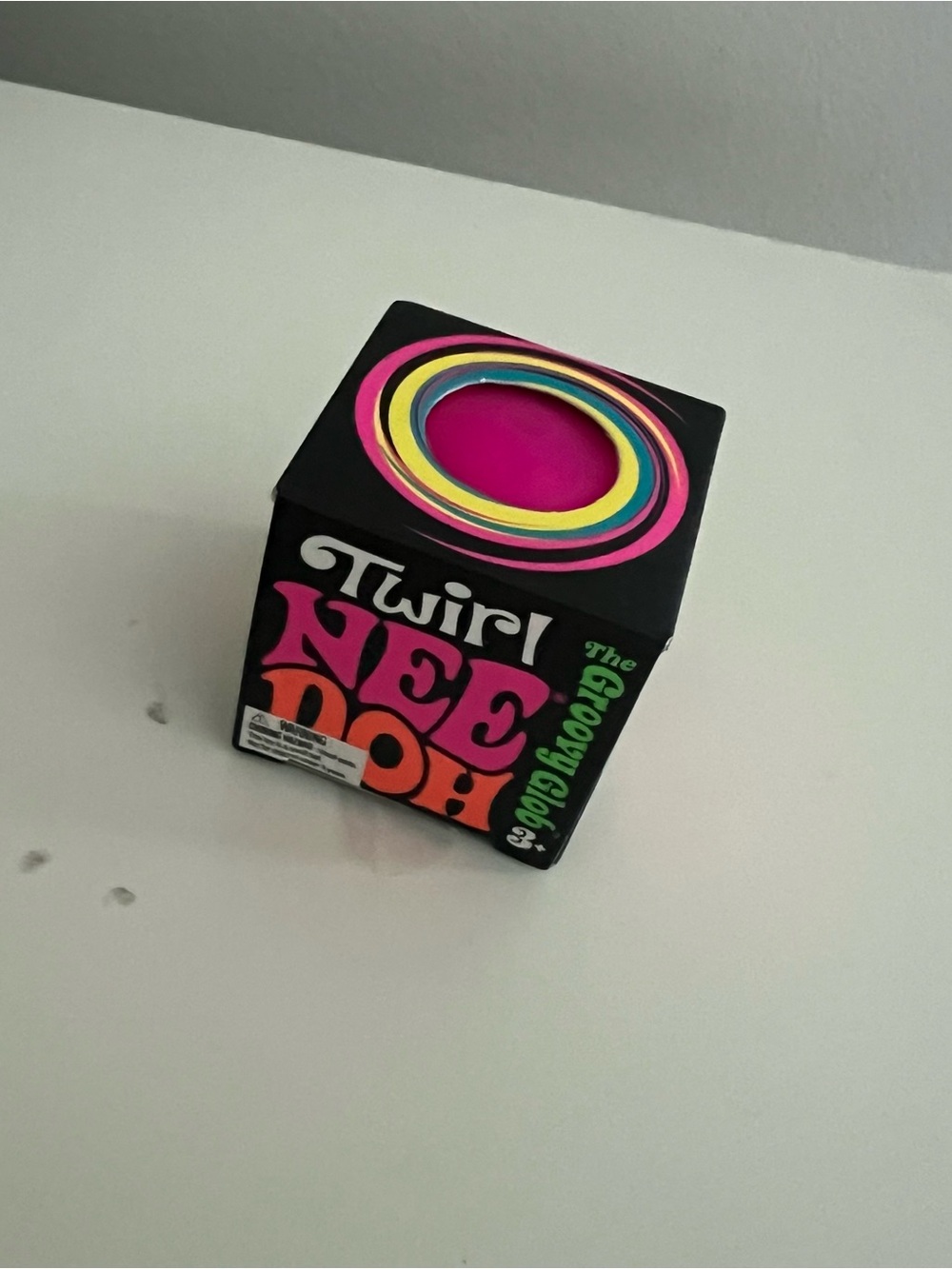 Needoh Twirl Pink NEW Authentic Groovy Glob